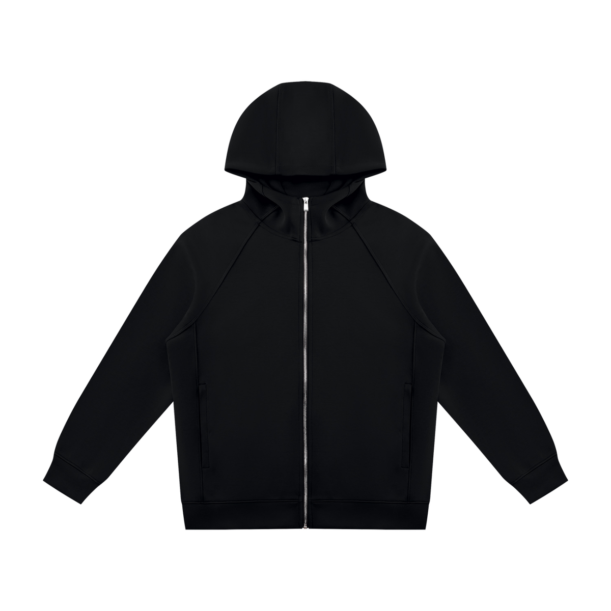 Unisex Raglan Full Zip Hoodie
