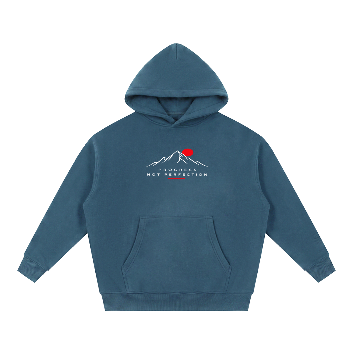 Essential Oversized Boxy Fit Fleece Hoodie