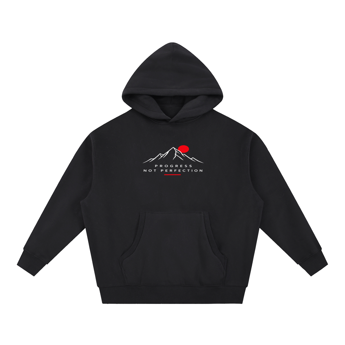 Essential Oversized Boxy Fit Fleece Hoodie