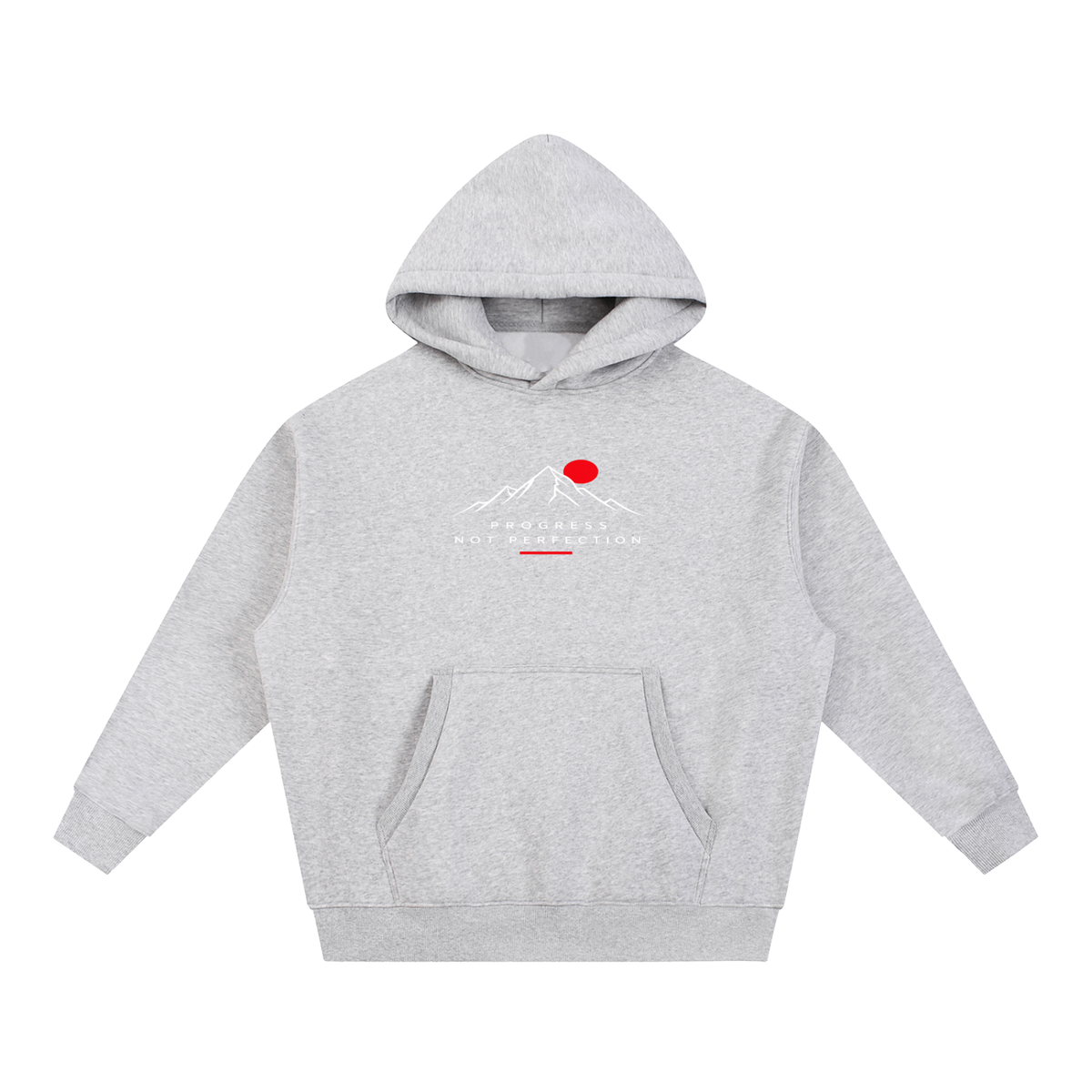 Essential Oversized Boxy Fit Fleece Hoodie